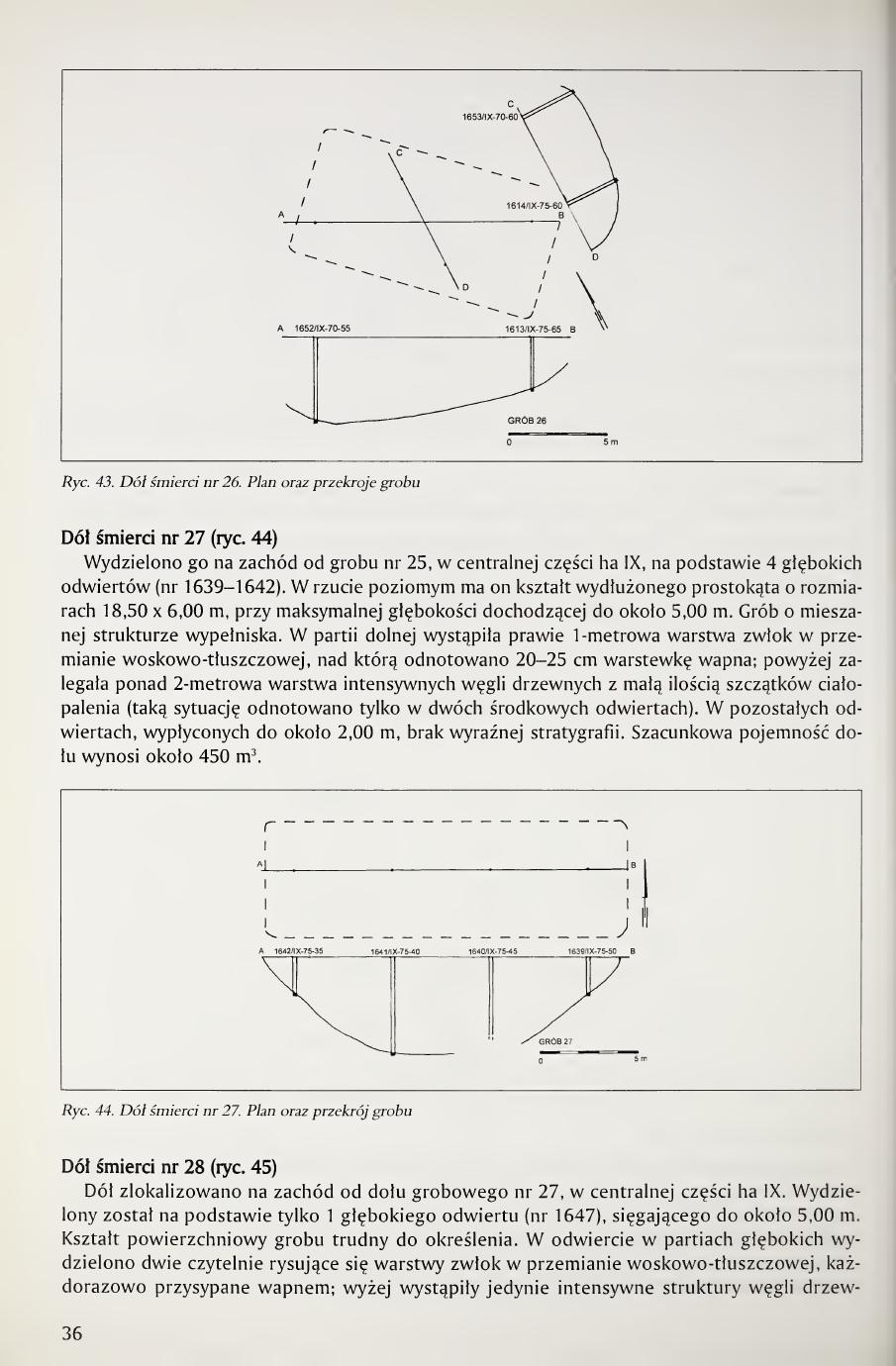 Kola 2000 page 36, Fig. 44, plan of Pit 27