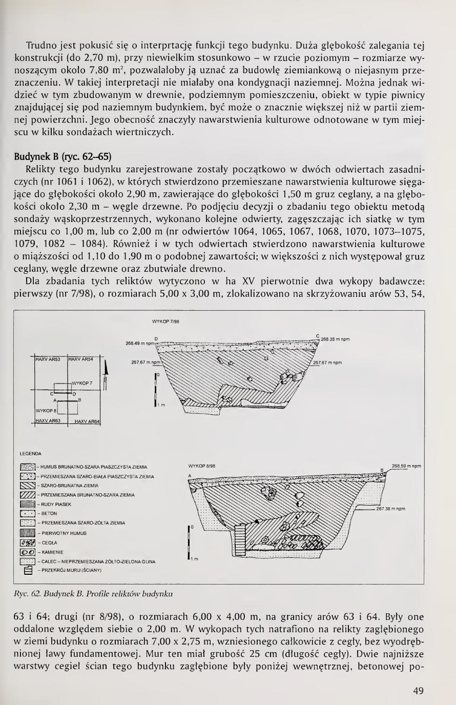 Kola 2000 page 49, Building A interpretation, Building B intro, Fig. 62