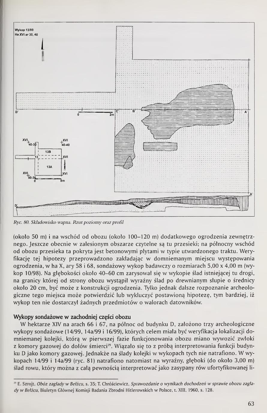 Kola 2000 page 63, Outer fence trench, Western trenches Otto Line